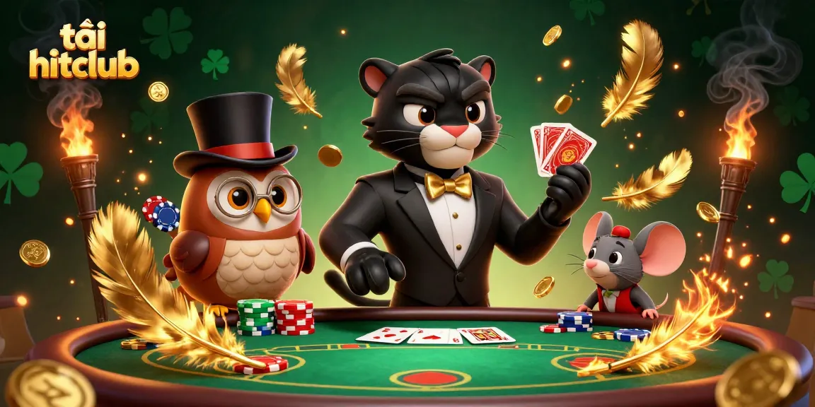 Play exciting card games and tải hitclub to explore a vibrant online casino experience with stylish characters.